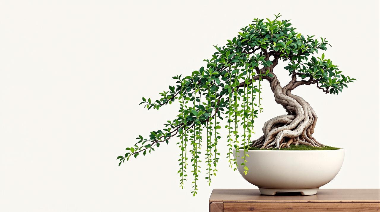 悬崖式盆景：惊险与美学的平衡